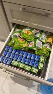 Jídlo v apartmánu nebo okolí