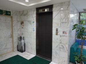 Koupelna v ubytování Hotel Koshien