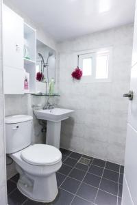 Koupelna v ubytování Cobe Guesthouse Dongdaemun