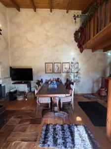 Χώρος καθιστικού στο Santa House