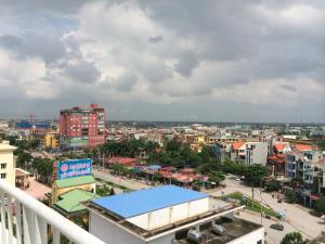 Cảnh Hải Dương hoặc tầm nhìn thành phố từ căn hộ