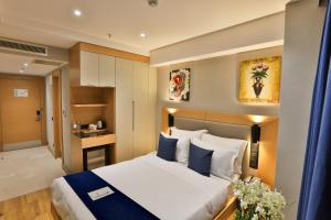 En eller flere senge i et værelse på Istanbul Taksim Pera Star Hotel - Istiklal Street + 76 billeder