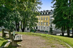Κήπος έξω από το Forenom Serviced Apartments Oslo Vika