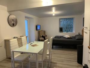 Postel nebo postele na pokoji v ubytování Chez Laurent