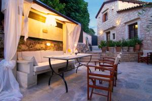 A patio or other outdoor area at Villa Anastasia