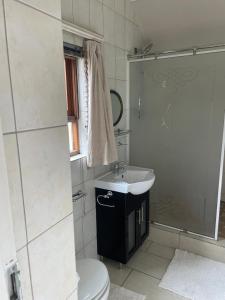 Phòng tắm tại Cottage apartment