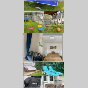 Gallery image of Gemütliche 2 Zimmer Ferienwohnung mit Terrasse Fernsehsessel Spülmaschine Grill Schaukel, fußläufig zu S-Bahn nach München und See, ideal zum Entspannen aber auch zum Arbeiten in Wörthsee