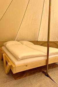 Ένα ή περισσότερα κρεβάτια σε δωμάτιο στο Boltinge Glamping