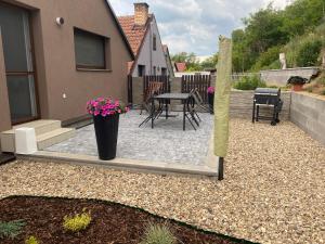 Zahrada ubytování Apartmán Strachotín