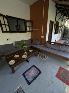 Posezení v ubytování Praba villa