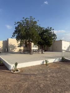 Το κτήριο όπου στεγάζεται  το κατάλυμα σε φάρμα