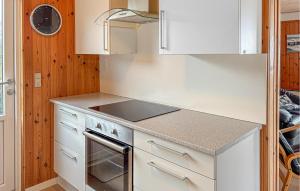 Køkken eller tekøkken på Beautiful Home In Haderslev With Wifi