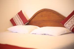 Ένα ή περισσότερα κρεβάτια σε δωμάτιο στο Sea side nest