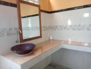 Koupelna v ubytování Freedom villa kohjum