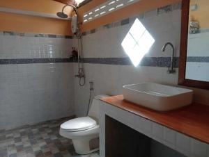 Koupelna v ubytování Freedom villa kohjum