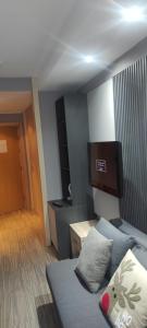 Χώρος καθιστικού στο Mihailo hotel Andjela