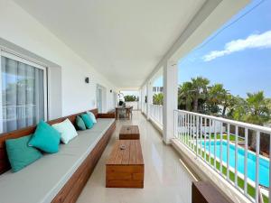 Balkón nebo terasa v ubytování Villa Julieta - Ibiza ciudad 2 min