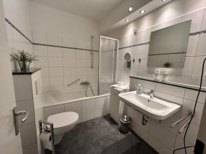 Et badeværelse på Burgbergblick