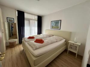 Postel nebo postele na pokoji v ubytování Riefenbach