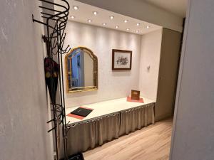 Postel nebo postele na pokoji v ubytování Riefenbach + 7 fotografií