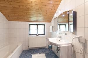 Koupelna v ubytování Chalet