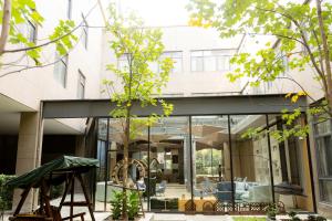 Zahrada ubytování Atour Hotel Hongqiao Hub National Exhibition Center Shanghai