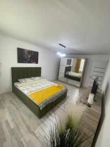 Ένα ή περισσότερα κρεβάτια σε δωμάτιο στο Studio Comfort