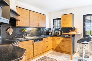 Η κουζίνα ή μικρή κουζίνα στο Bergwild