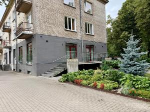 Bygningen som lejlighedshotellet ligger i