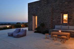 Χώρος καθιστικού στο Villa Apa Calma