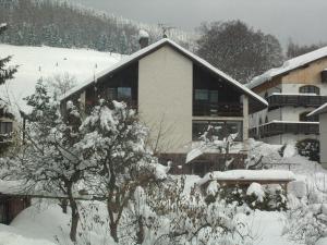 Dům Jaroslava v zimě