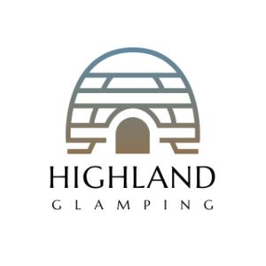 Un logotipo para una empresa de sujeción de tierras altas. en Highland Glamping Luxury Dome tent, en Paro