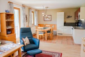 Η κουζίνα ή μικρή κουζίνα στο Gästehaus Wurm