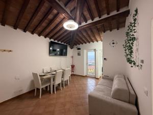 Χώρος καθιστικού στο Il Poggiolino d'Oro