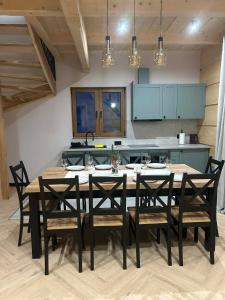 Η κουζίνα ή μικρή κουζίνα στο U Sabały