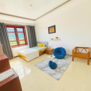 Χώρος καθιστικού στο Hoàng Phương Hotel