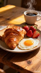 Možnosti snídaně pro hosty v ubytování Sulina Hlels 4 + 7 fotografií