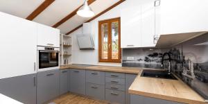 Køkken eller tekøkken på Vacation house Orange + 18 billeder