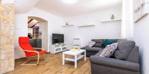 Et tv og/eller underholdning på Vacation house Orange