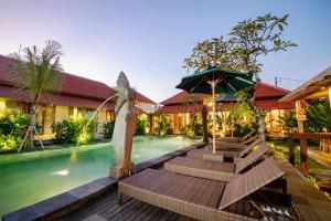 Bazén v ubytování Kudesa Bali nebo v jeho okolí