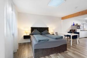 Una cocina o cocineta en Motel Ambiente 2 - Luxus Studio