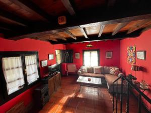 Χώρος καθιστικού στο Casa Lula 2 Pendueles Llanes AR-685-AS