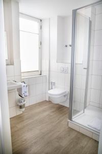 Ένα μπάνιο στο Hosser's Hotel Restaurant