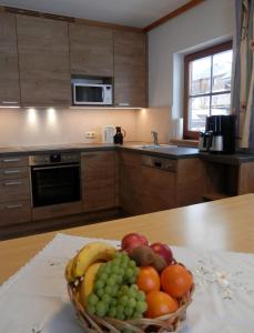 Η κουζίνα ή μικρή κουζίνα στο Schönberghütte am Feuerkogel