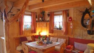 Posezení v ubytování Hammer-Hütte