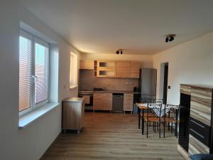 Η κουζίνα ή μικρή κουζίνα στο Ubytovanie Katka