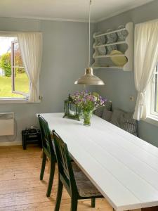 Χώρος καθιστικού στο Family House With View Near The Telemark Canal