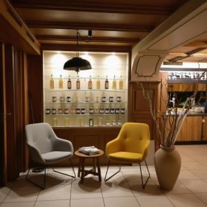 Χώρος καθιστικού στο Hotel Sternen