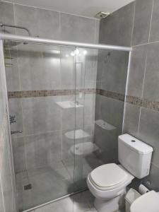 Et badeværelse på Traslasierra Champaquí Deptos