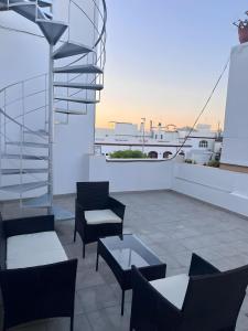 Балкон или терраса в Apartamento Bajo De Guía 1A